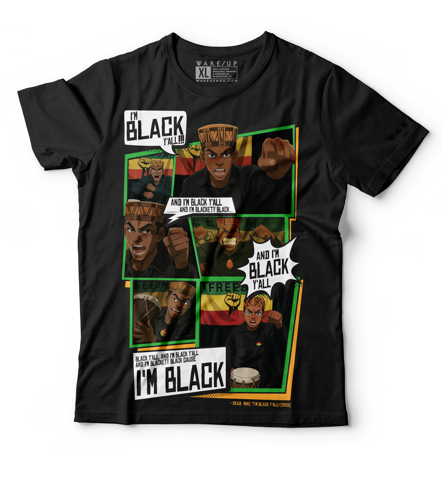 "I'm Black Y'all!" - Dead Mike x Boondocks crossover