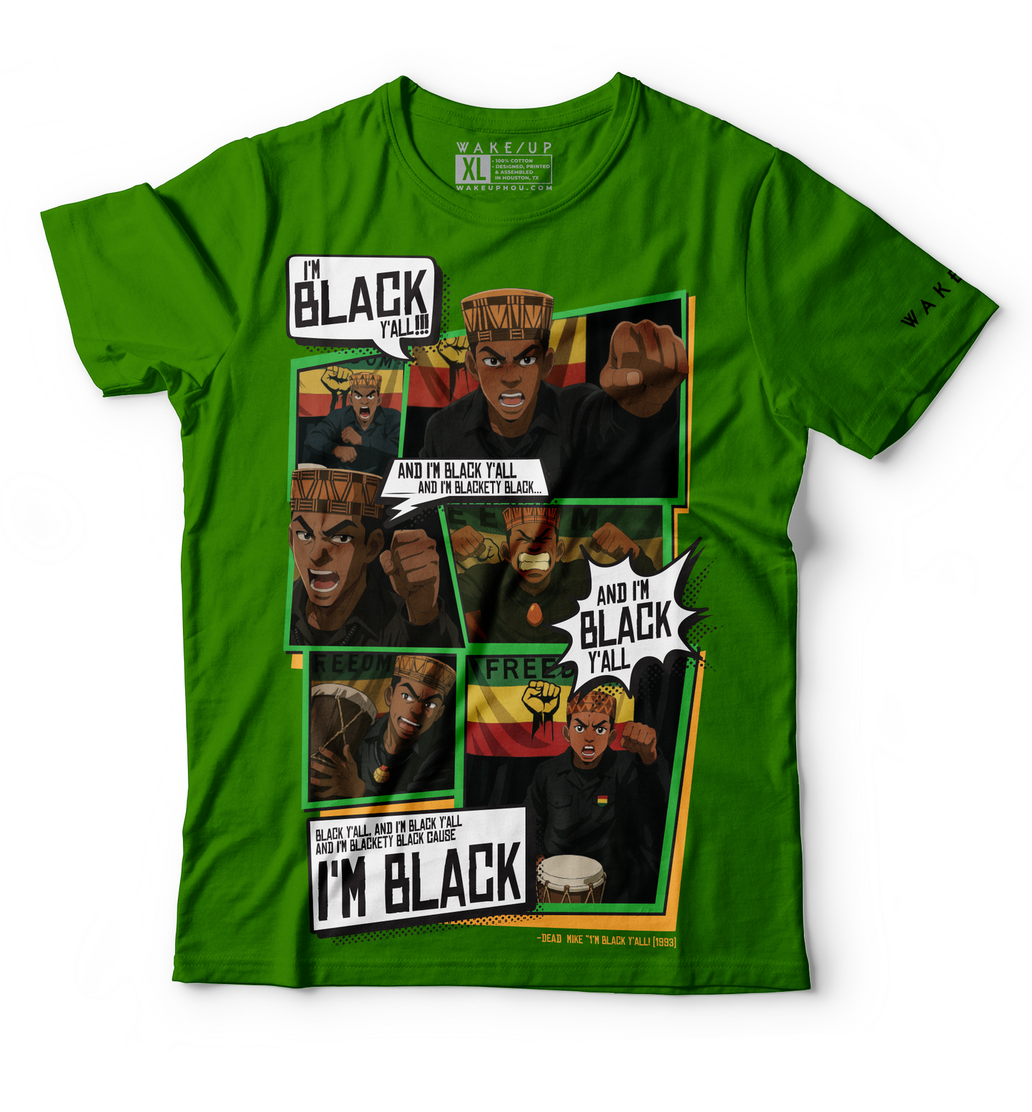 "I'm Black Y'all!" - Dead Mike x Boondocks crossover