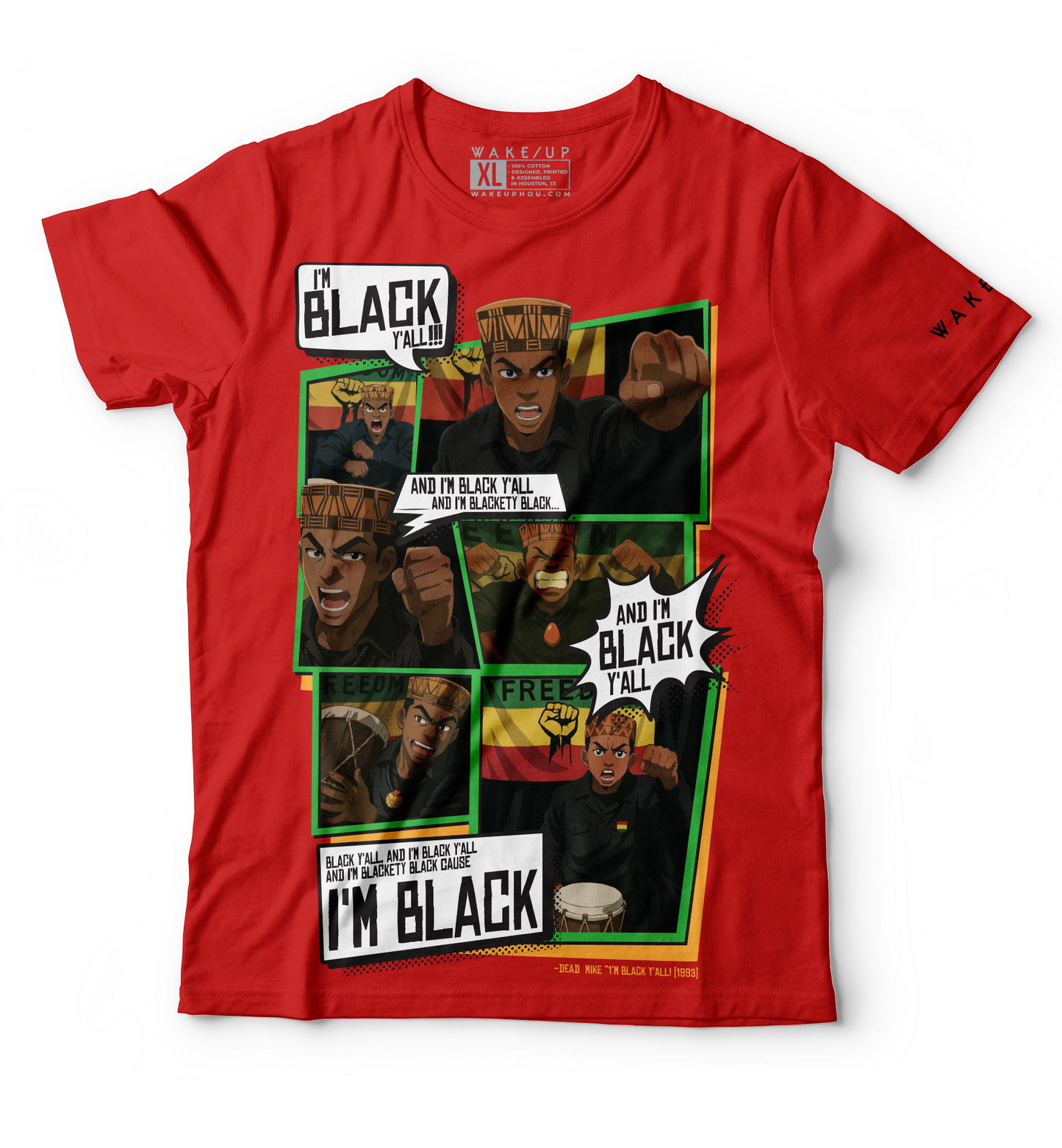 "I'm Black Y'all!" - Dead Mike x Boondocks crossover