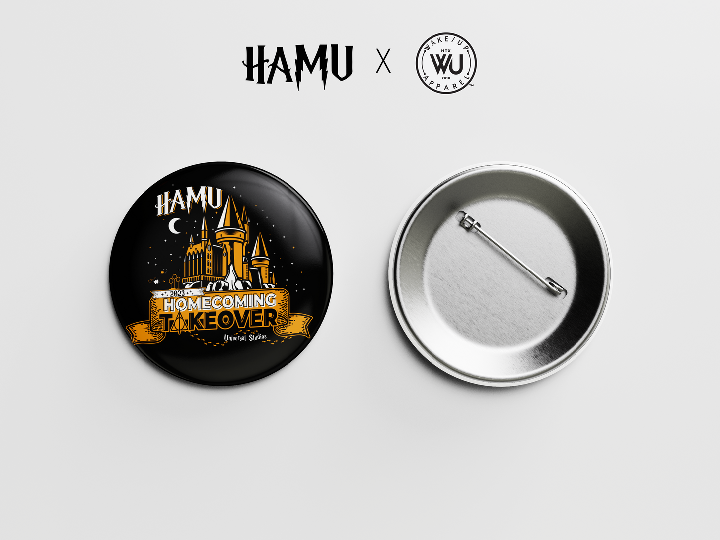 HAMU 2023 Homecoming Takeover 2.5" Buttons