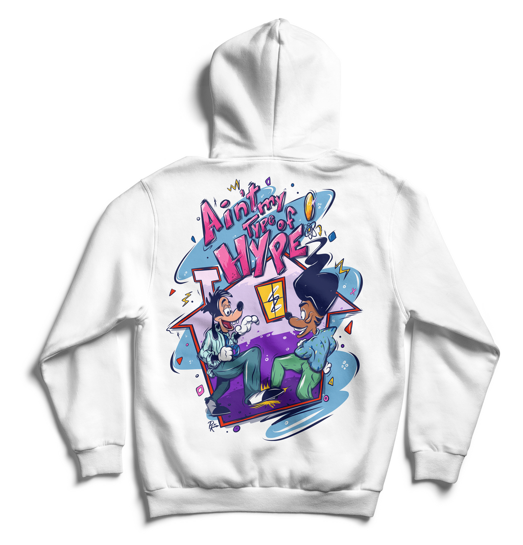"Ain't My Type of Hype" Zip-Up Hoodie