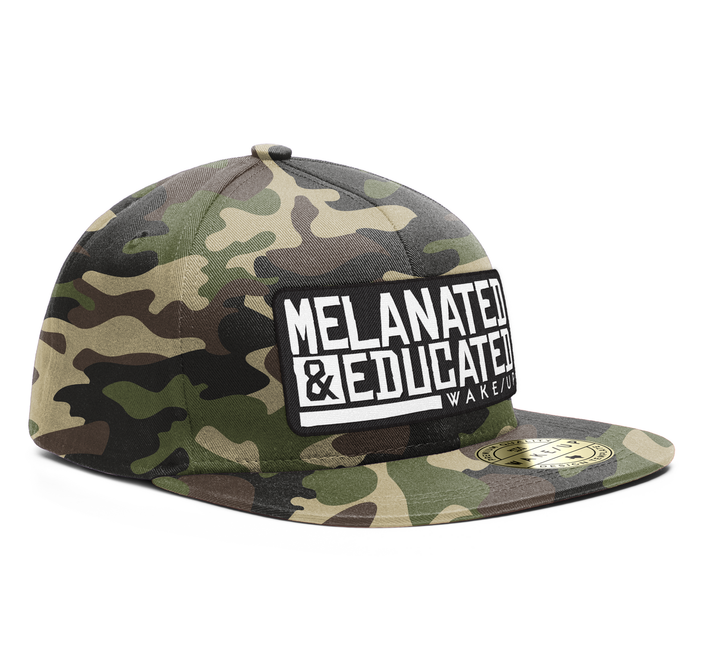 Melanated & Educated  Snapback