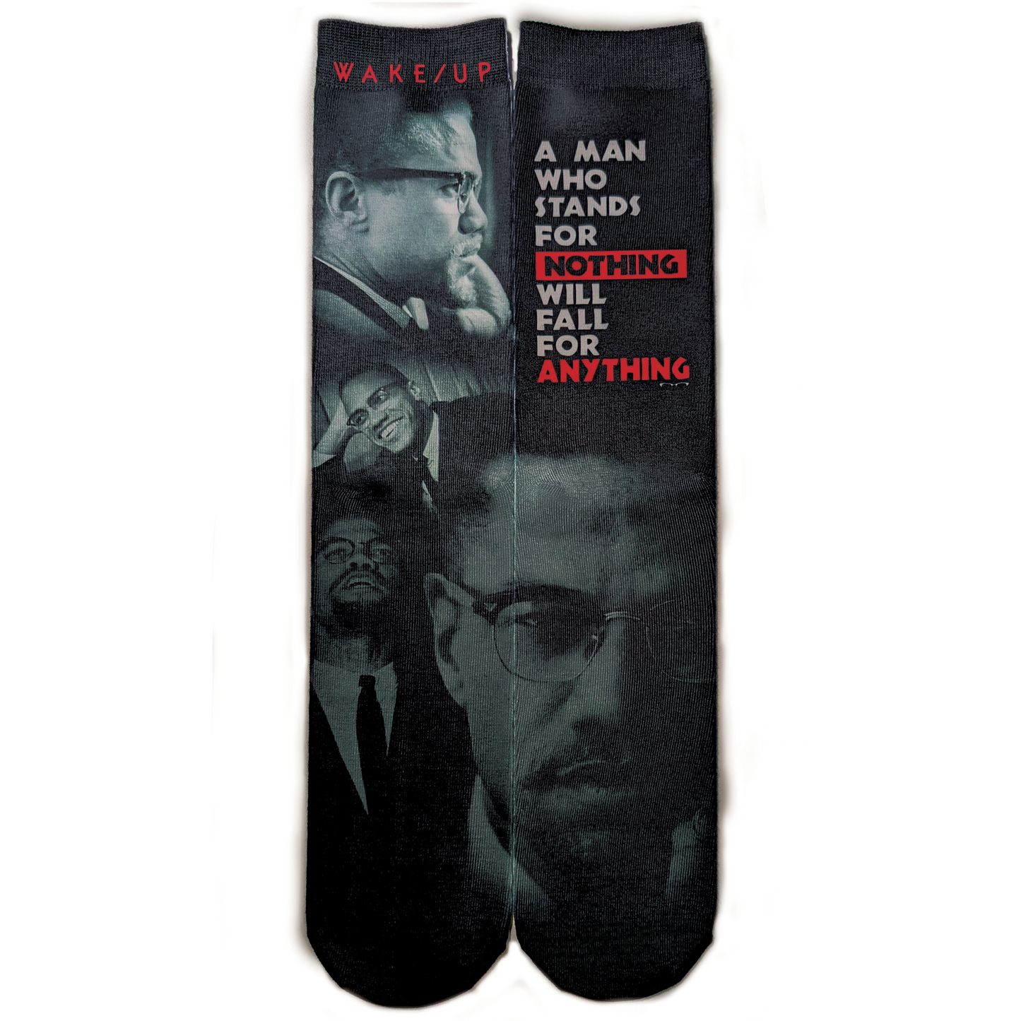 Malcolm X Crew Socks