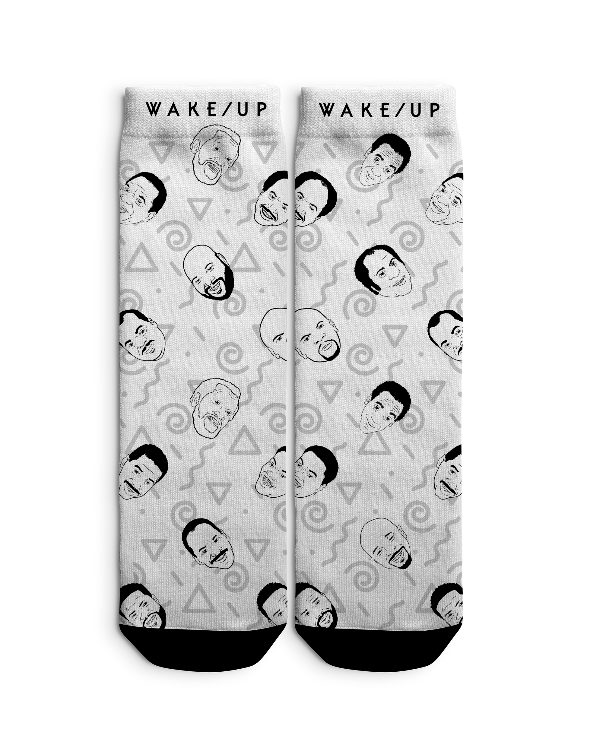 Black TV Dads  Crew Socks
