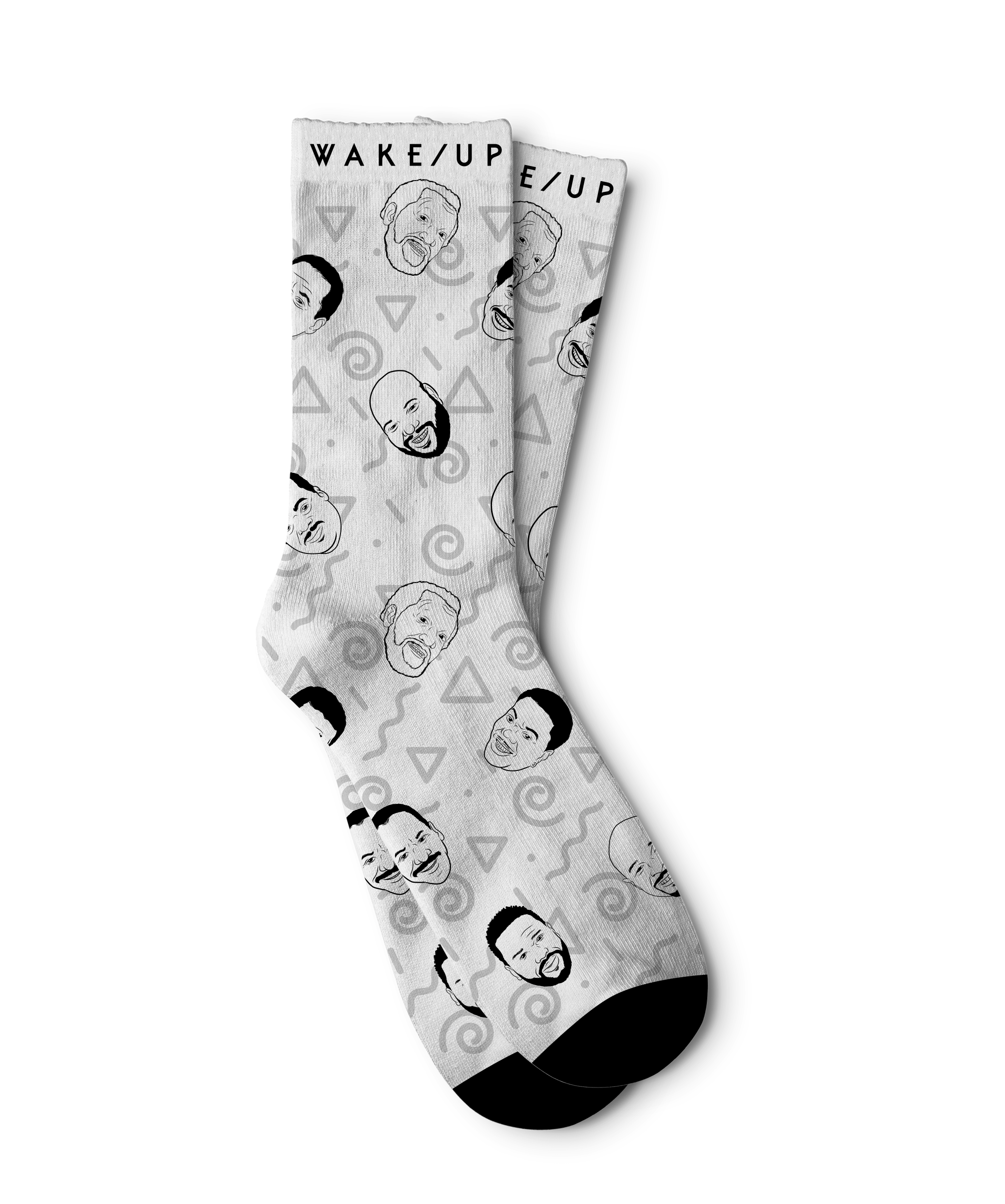 Black TV Dads  Crew Socks
