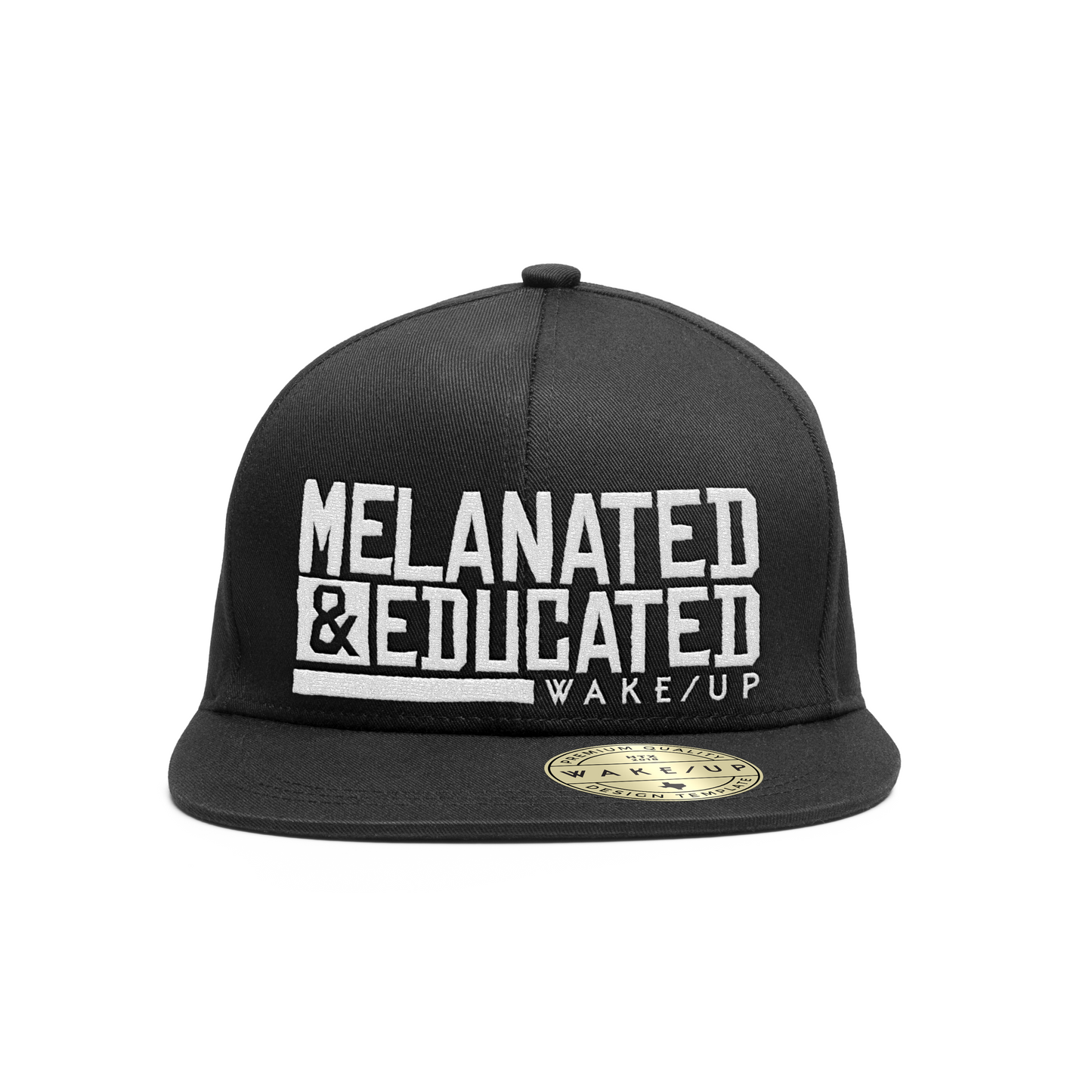 Melanated & Educated  Snapback