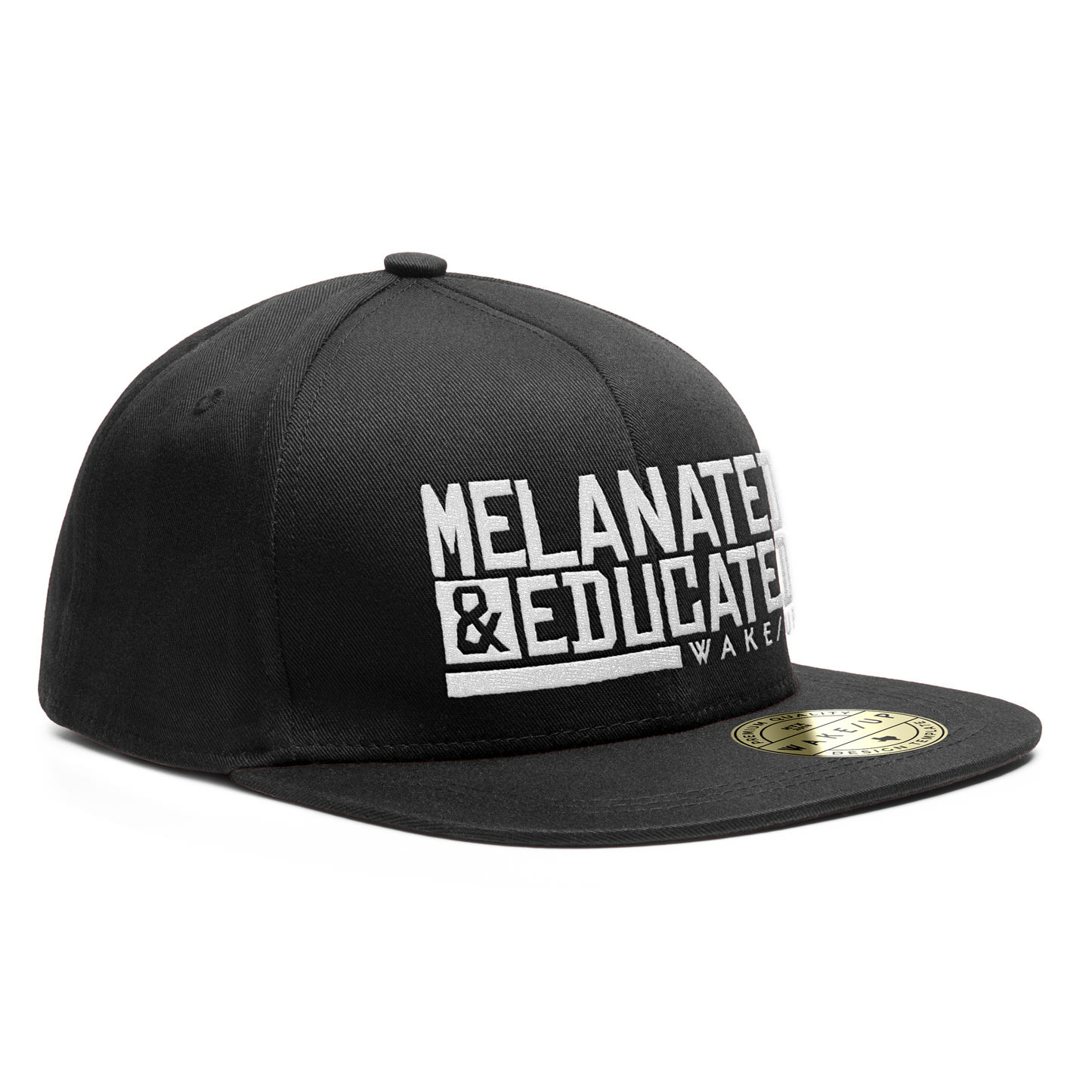 Melanated & Educated  Snapback