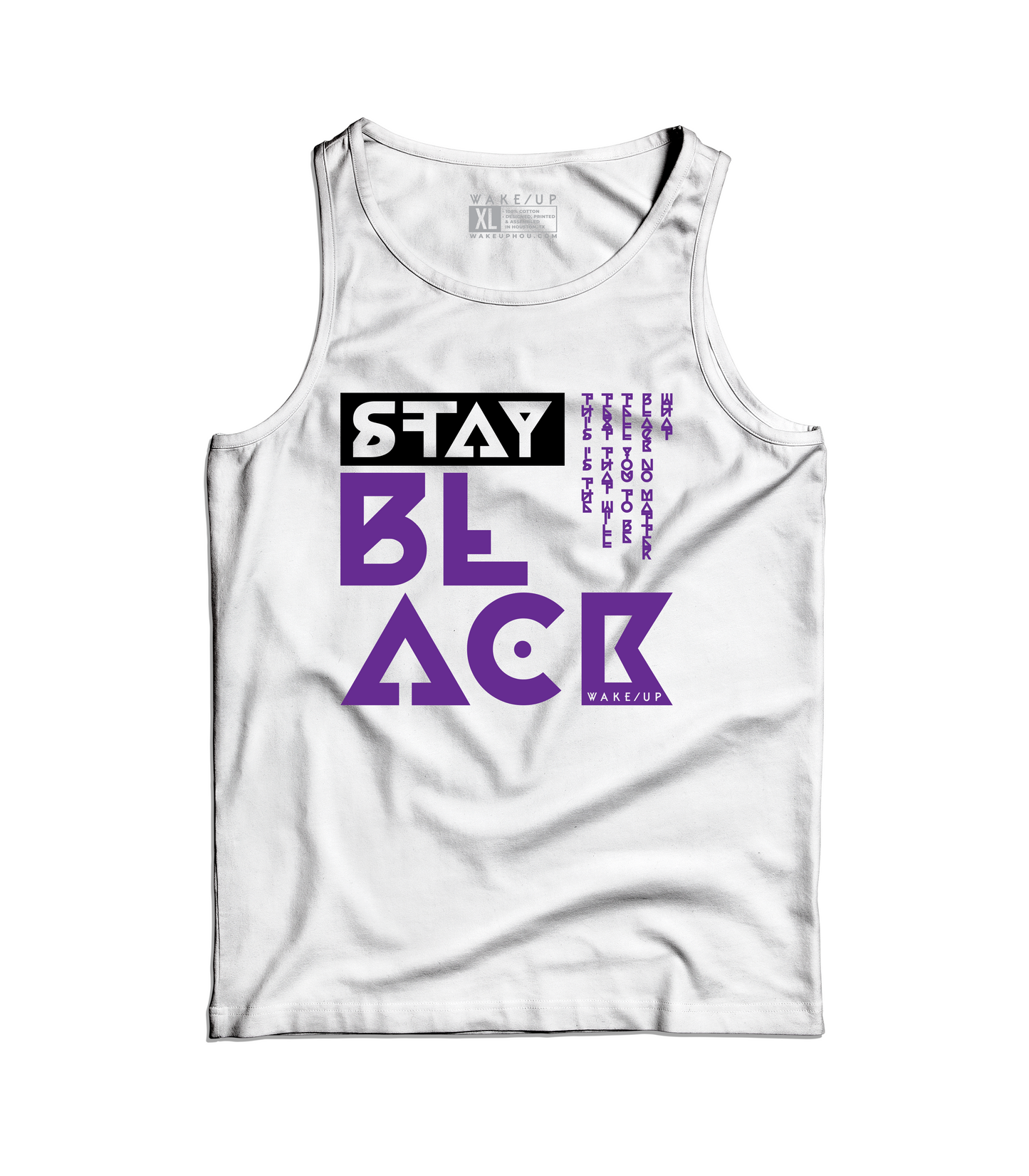Stay Black Tank Top