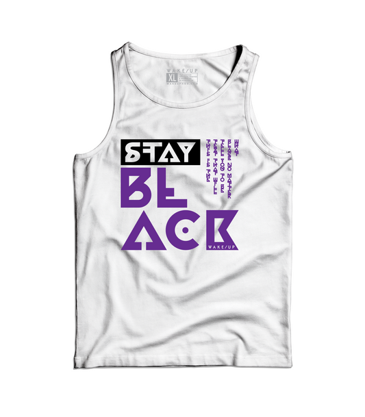 Stay Black Tank Top